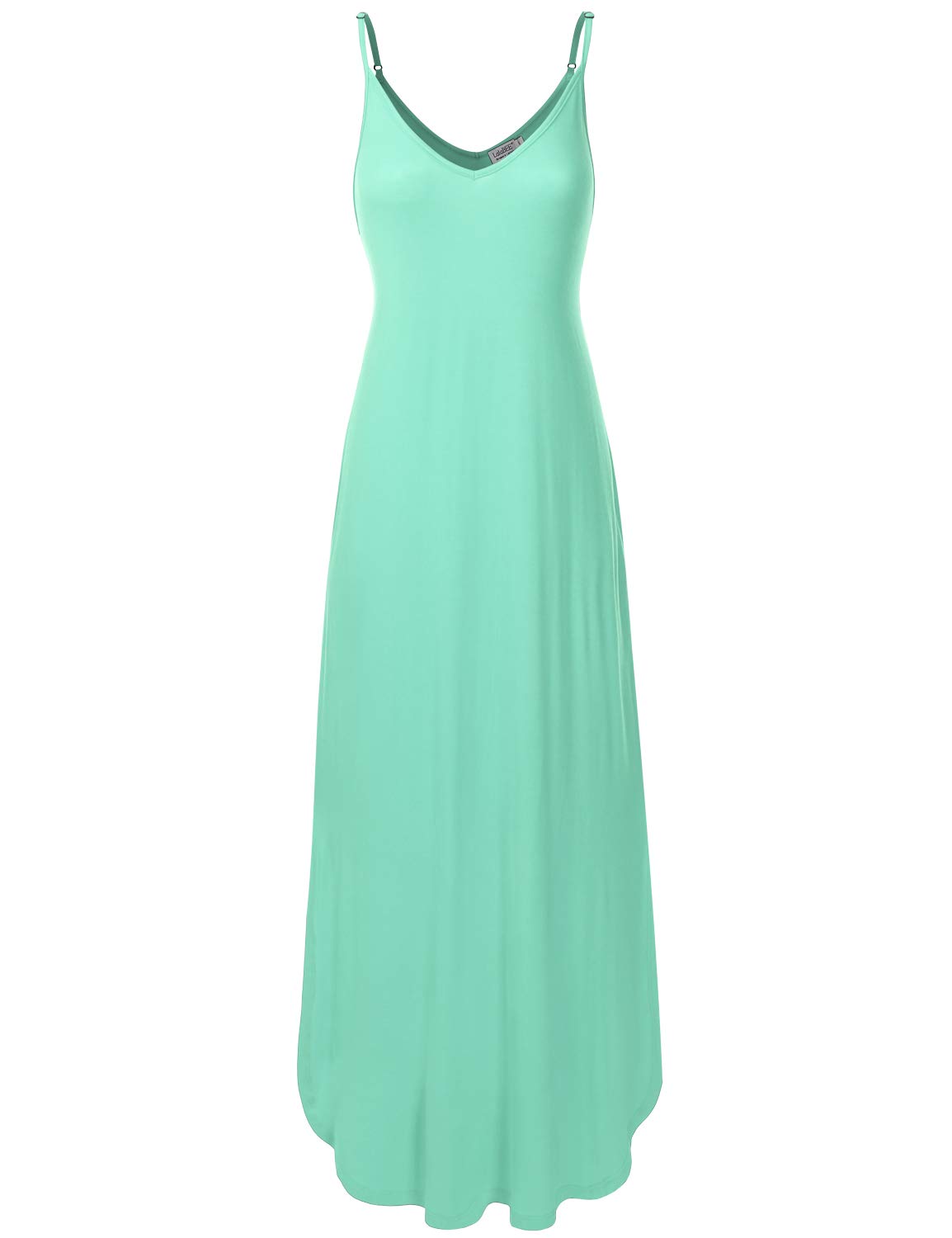 Women's Casual Loose Fit Maxi Dress with Pockets