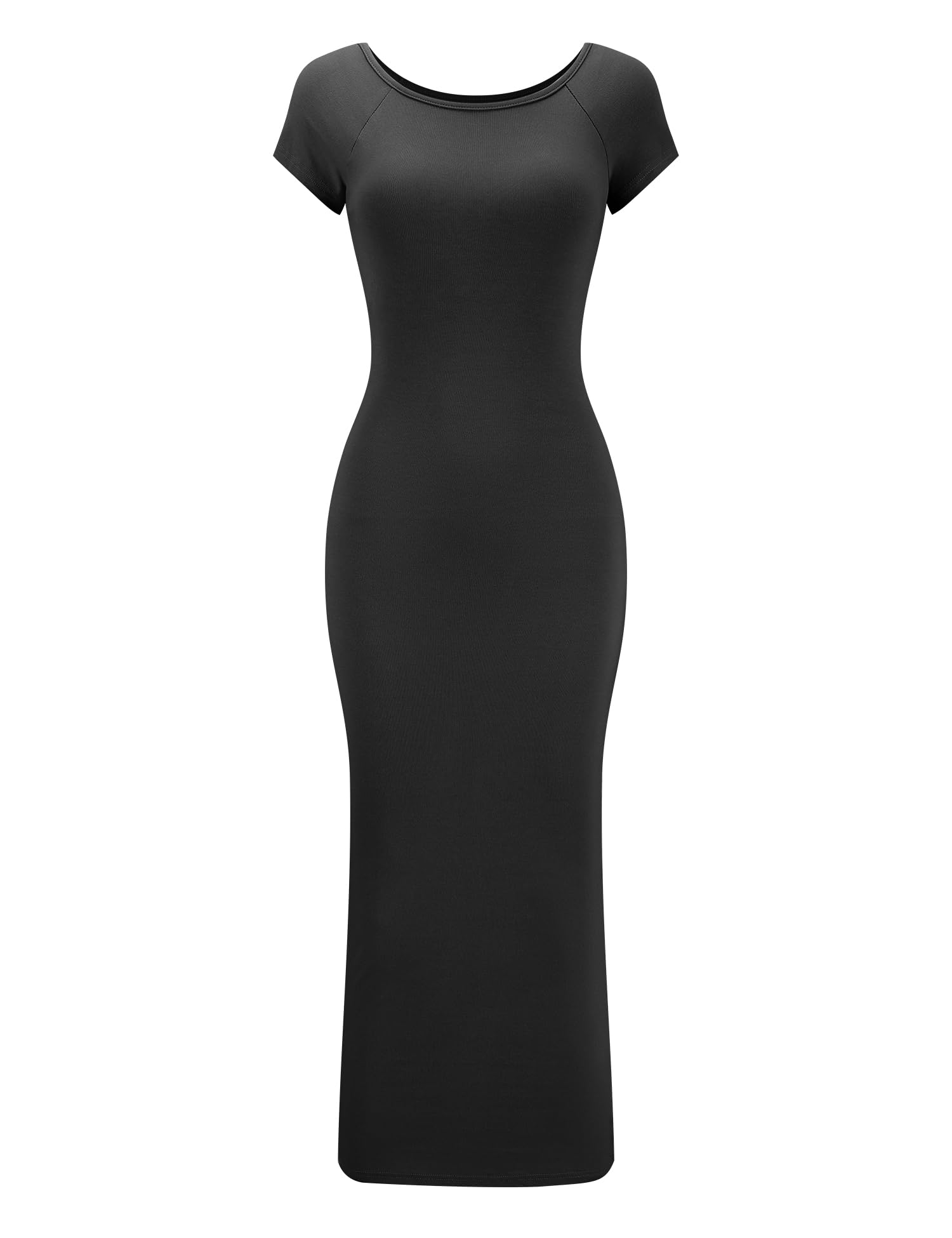 Women's Casual & Elegant Short Sleeve Midi Dress